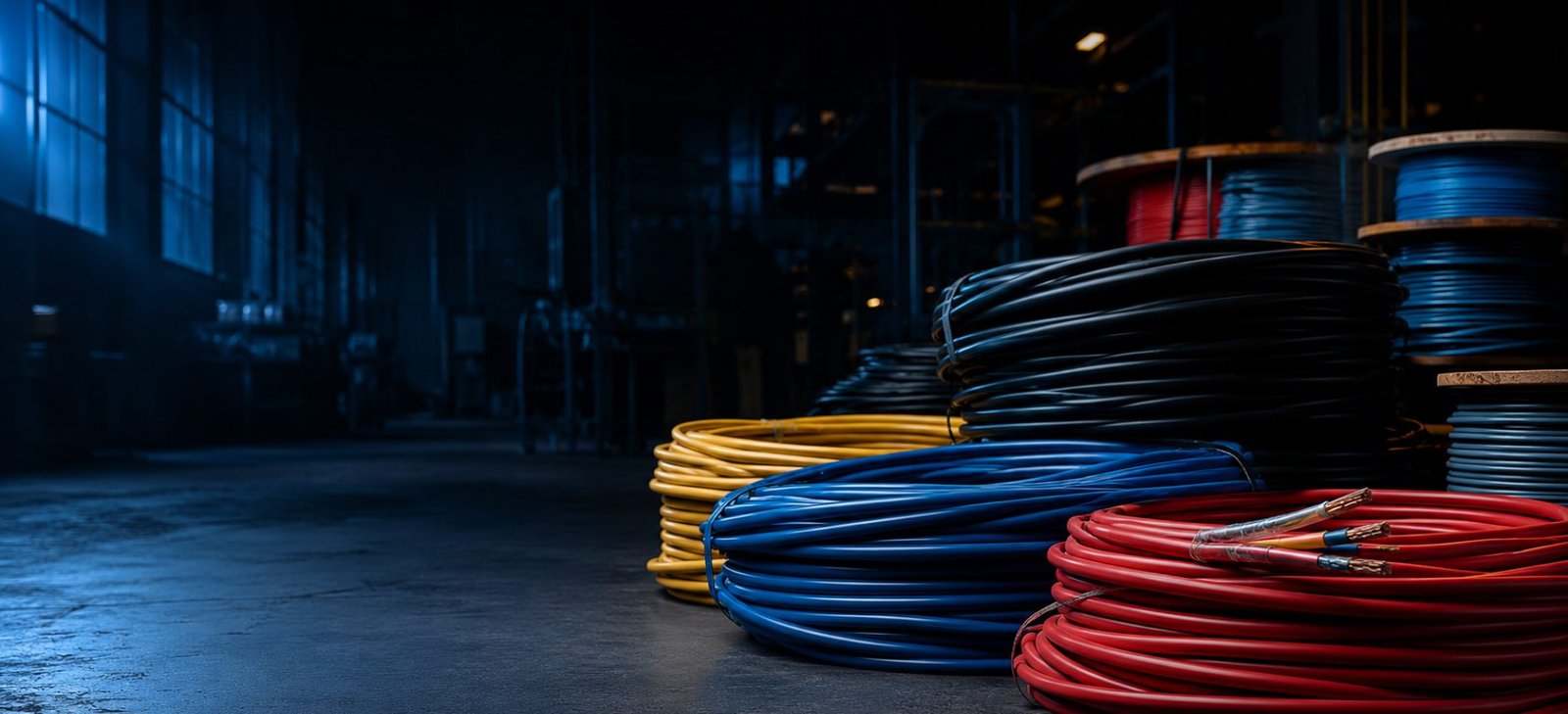 Colour-Coded Cable Coils